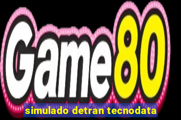 simulado detran tecnodata